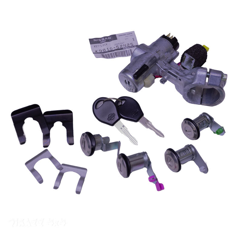 Genuine Nissan Door Lock Set & Ignition Barrel For Nissan Patrol GQ and Ford Maverick | Nissan