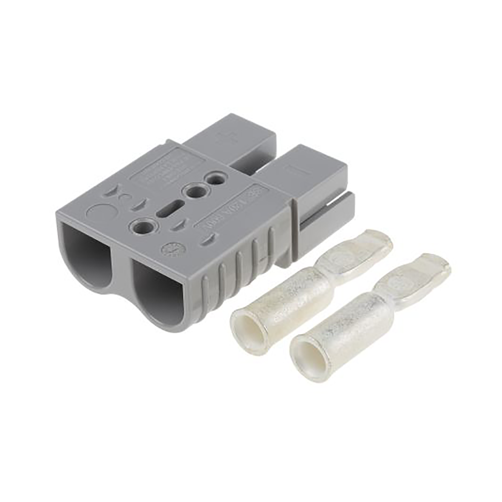 Genuine Anderson Connector 175Amp Grey w/Terminals