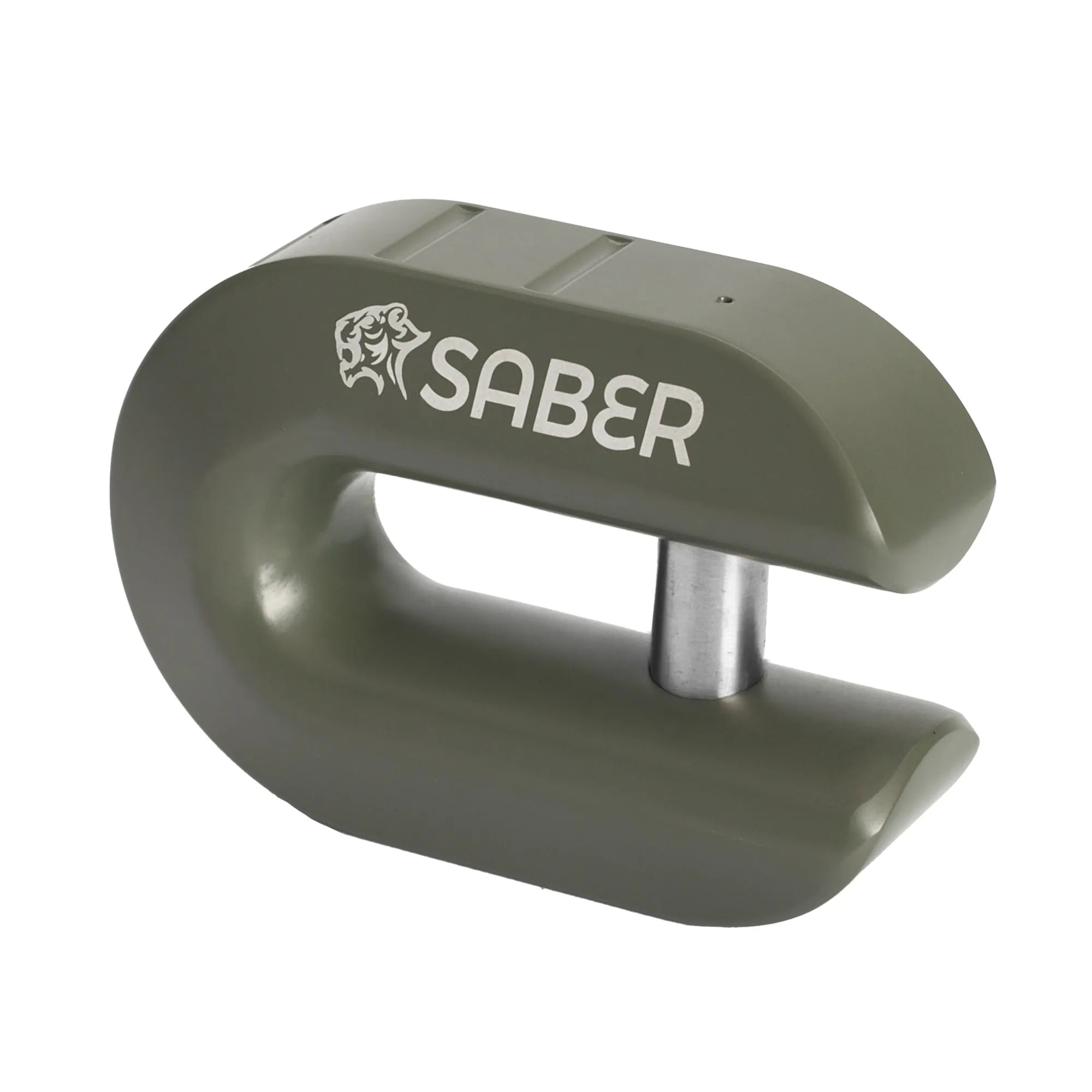 Saber Offroad Alloy Winch Shackle - 7075 Aluminium – Cerakote Jungle Green