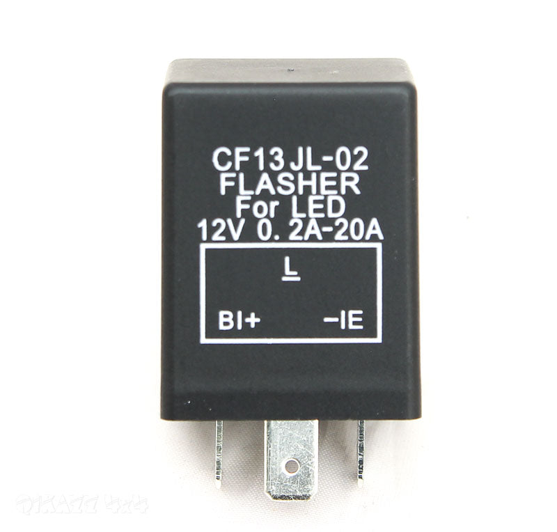 Blinker Relay LED suitable 3-pin 12V 0,02-20A Flasher Turn Signal Rel
