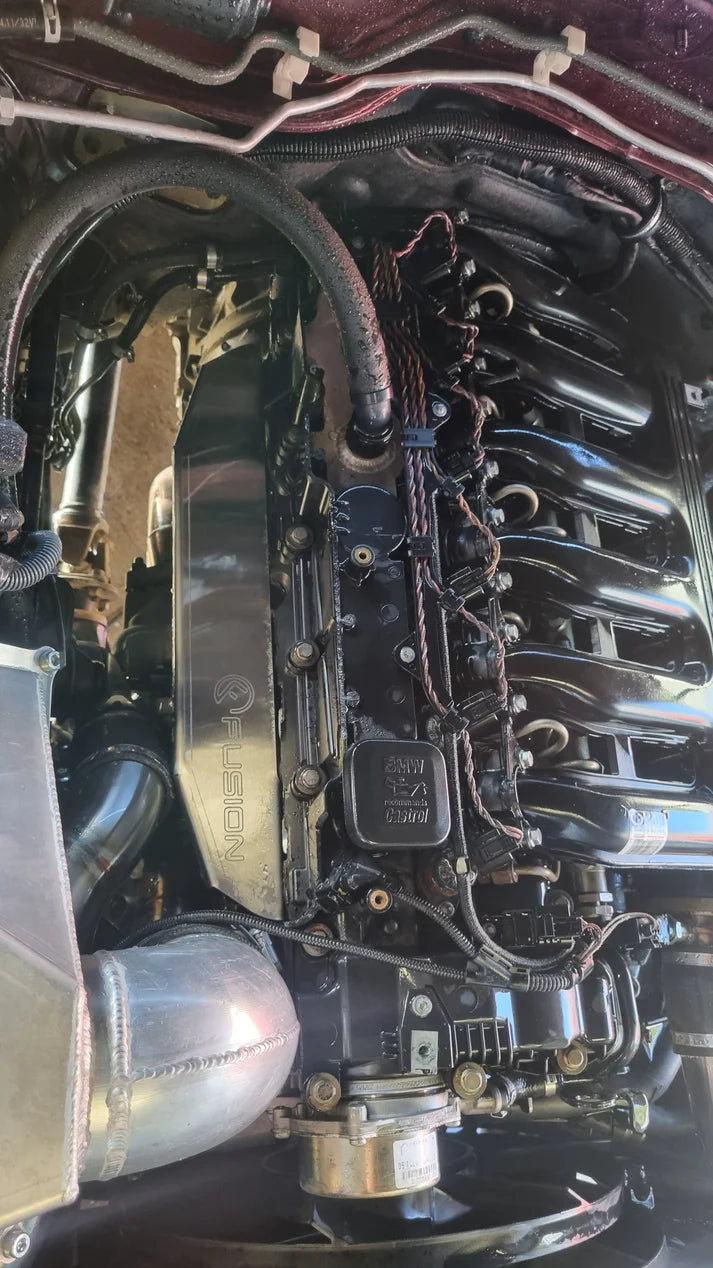 Fusion Fab BMW M57 Heat Shield | Fusion Fab Industries