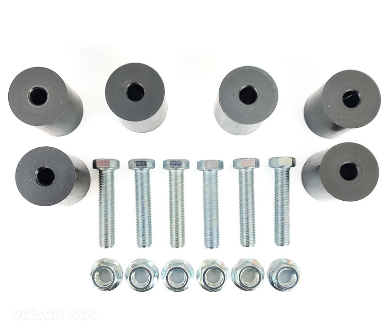 QIKAZZ Front Shock Tower Spacer Kit for Nissan Patrol GQ / GU - 40mm | QIKAZZ 4x4 & Camping