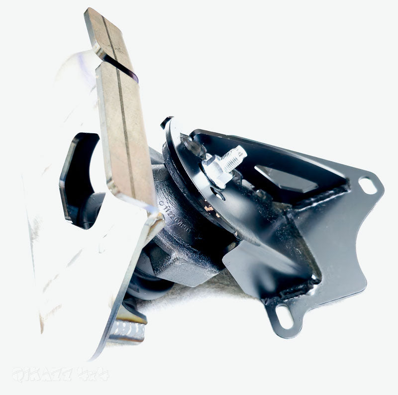 Fusion Fab BMW M57N GQ / GU Full Weld In Engine Mount Kit with Genuine Nissan Engine Mounts | Fusion Fab Industries