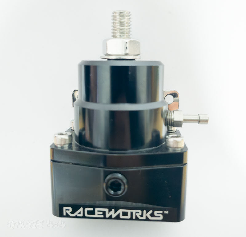 MSA Motorsport Fuel Pressure Regulator With Gauge – 30-70 PSI AN Fittings For Injection
