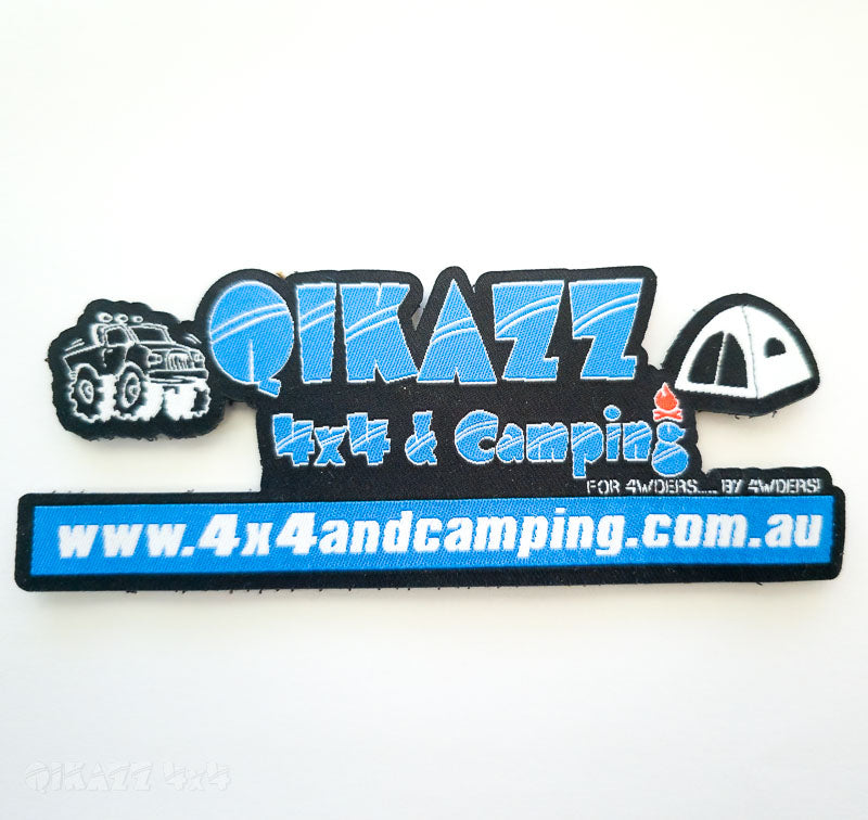 QIKAZZ Patches with Velcro backing | QIKAZZ 4x4 & Camping