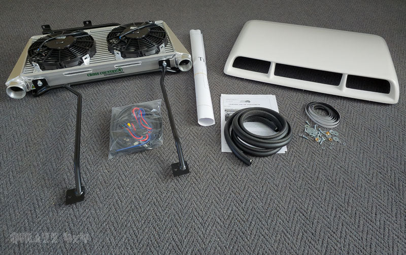 Cross Country Top Mount GU Ultimate Intercooler Custom BMW M57 conversion | Cross Country Intercoolers