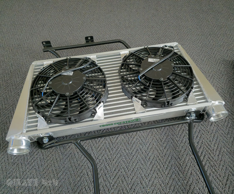 Cross Country Top Mount GU Ultimate Intercooler Custom BMW M57 conversion | Cross Country Intercoolers