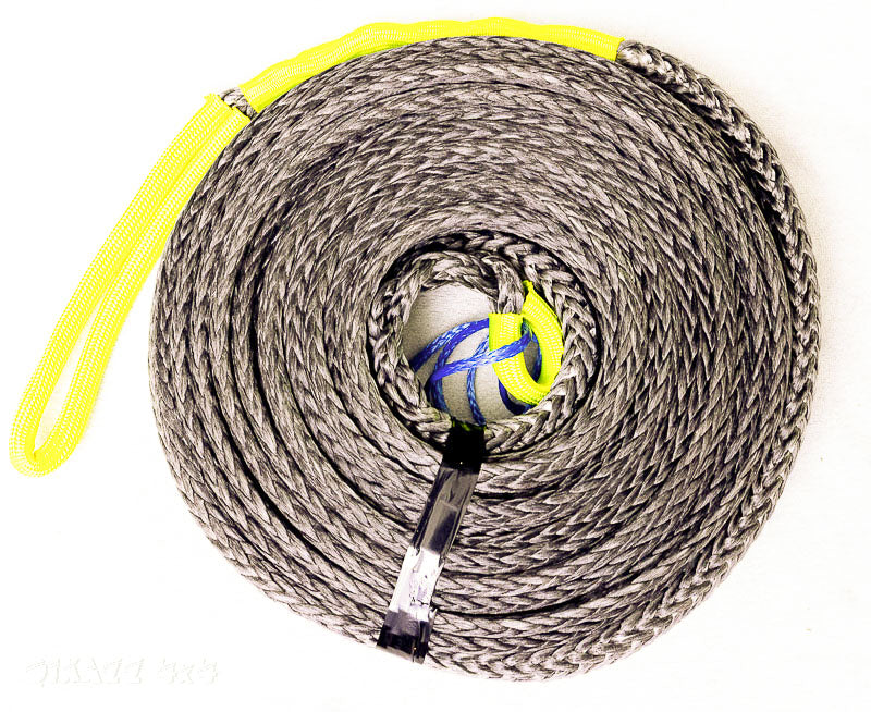 Whittam Synthetic Winch Rope - 11mm - 50meters - GREY - 11500KG