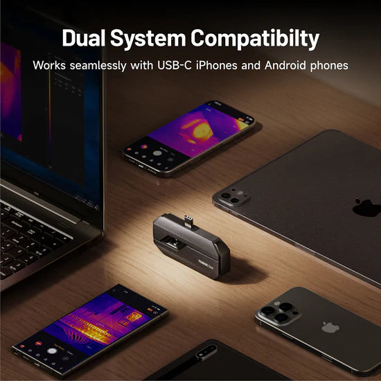 Topdon Thermal Camera TC002C Duo (USB-C iPhone & Android Devices)