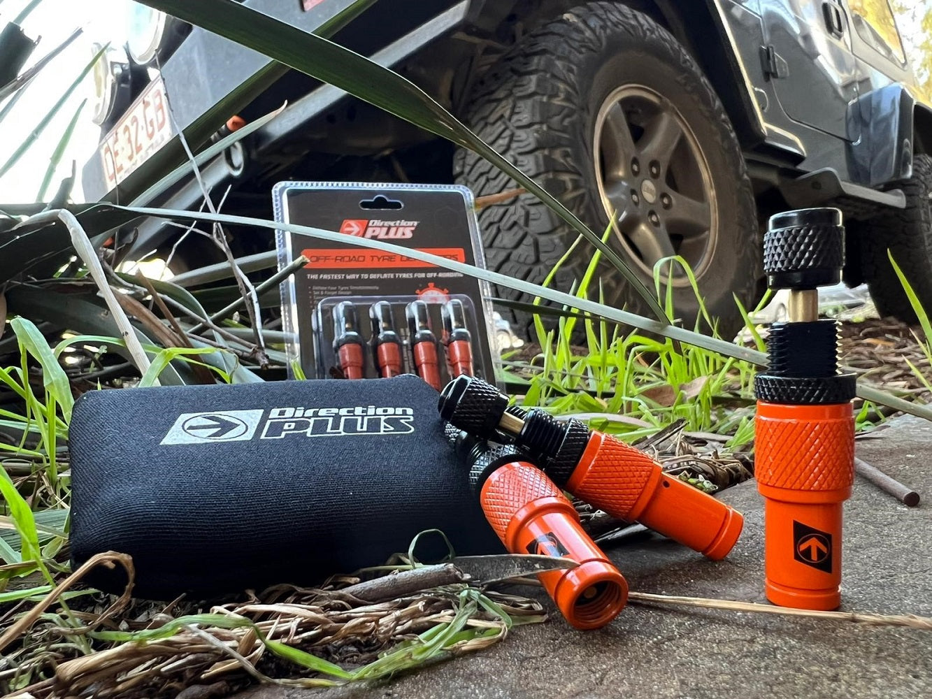 Direction Plus™ Off-Road Tyre Deflators - DPD4PK | Direction-Plus