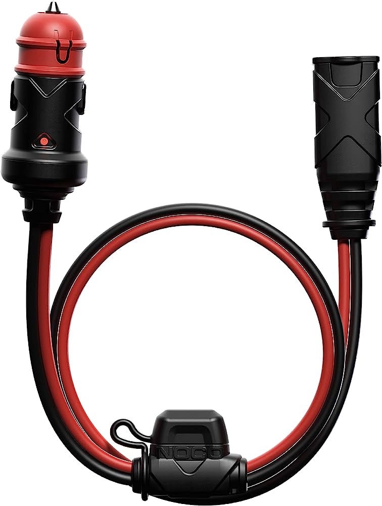 NOCO Universal Plug & Lead to suit Cigarette Socket with inline fuse. | QIKAZZ 4x4 & Camping