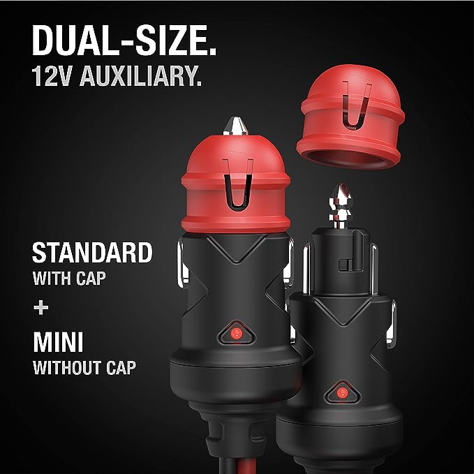 NOCO Universal Plug & Lead to suit Cigarette Socket with inline fuse. | QIKAZZ 4x4 & Camping