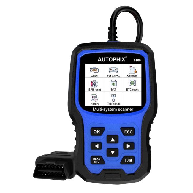 Autophix 9160 Jeep / Dodge / Ram / Chrysler OBDII Professional Diagnostic Tool | Autophix