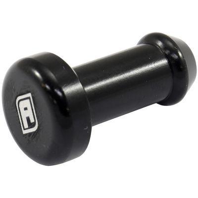 Aeroflow Rubber Hose Block-Off Plug - 3/8"(9.52mm) - Black - AF64-5209BLK