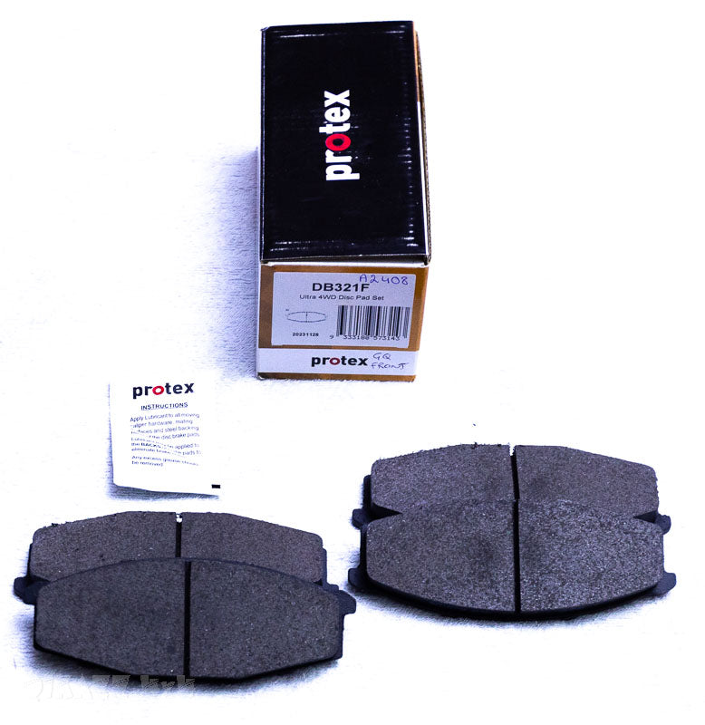 Protex 4wd Ultra 4wd Front Brake Pads Set for Nissan Patrol GQ Y60