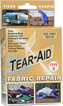 TEAR-AID Repair Patches - Fabric Repair Patches - Type A | Tear Aid