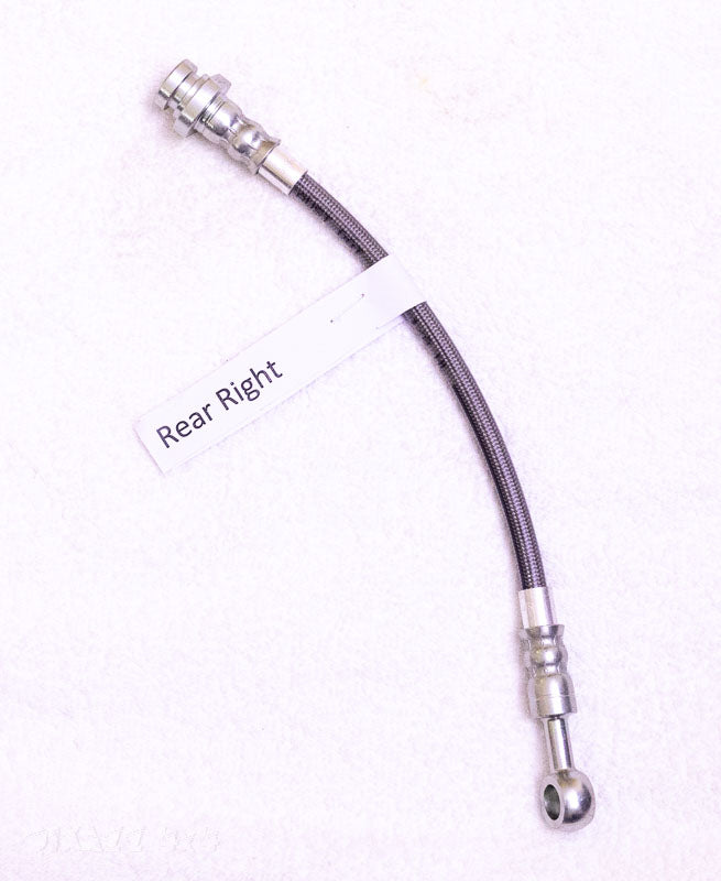 Braided Brake Caliper Line Set to suit GU Patrol - Full Set of 4 | QIKAZZ 4x4 & Camping