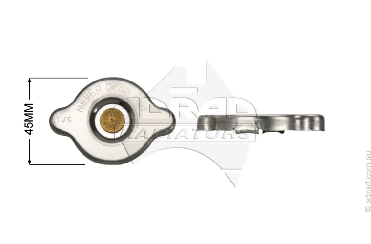 Blank Radiator Cap for Nissan Patrol GU Y61 ZD30 & TD42TI | Tridon