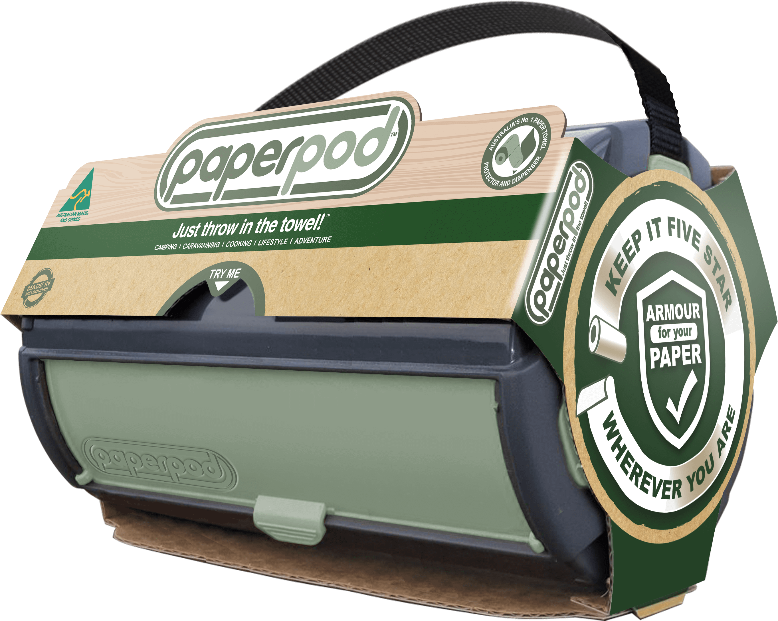 Paperpod | Paper Towel Holder