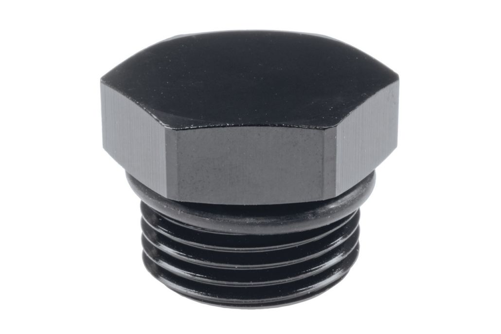 Raceworks AN-6 O-Ring Boss Plug - RWF-813-06BK | Raceworks