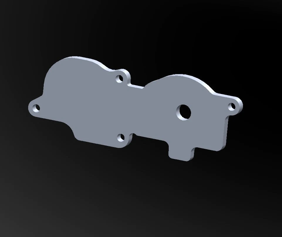 Fusion Fab BMW M57 Rocker Cover Breather with AN Fitting welded | Fusion Fab Industries