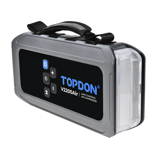 Topdon 2-In-1 Jump Starter and Tire Inflator V2200Air | Topdon