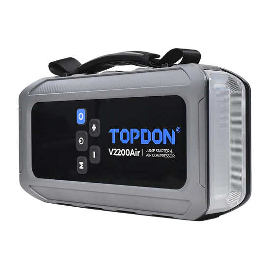 Topdon 2-In-1 Jump Starter and Tire Inflator V2200Air | Topdon