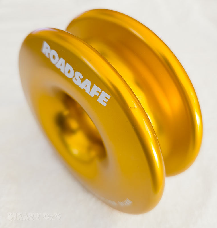 Roadsafe 4wd Recovery Winch Ring 140mm WLL 12,000kg - Yellow | Roadsafe