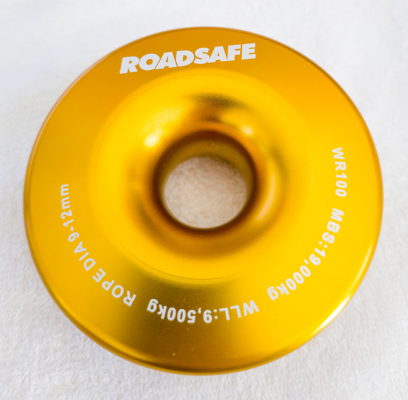 Roadsafe 4wd Recovery Winch Ring 100mm WLL 9,500kg - Yellow | Roadsafe