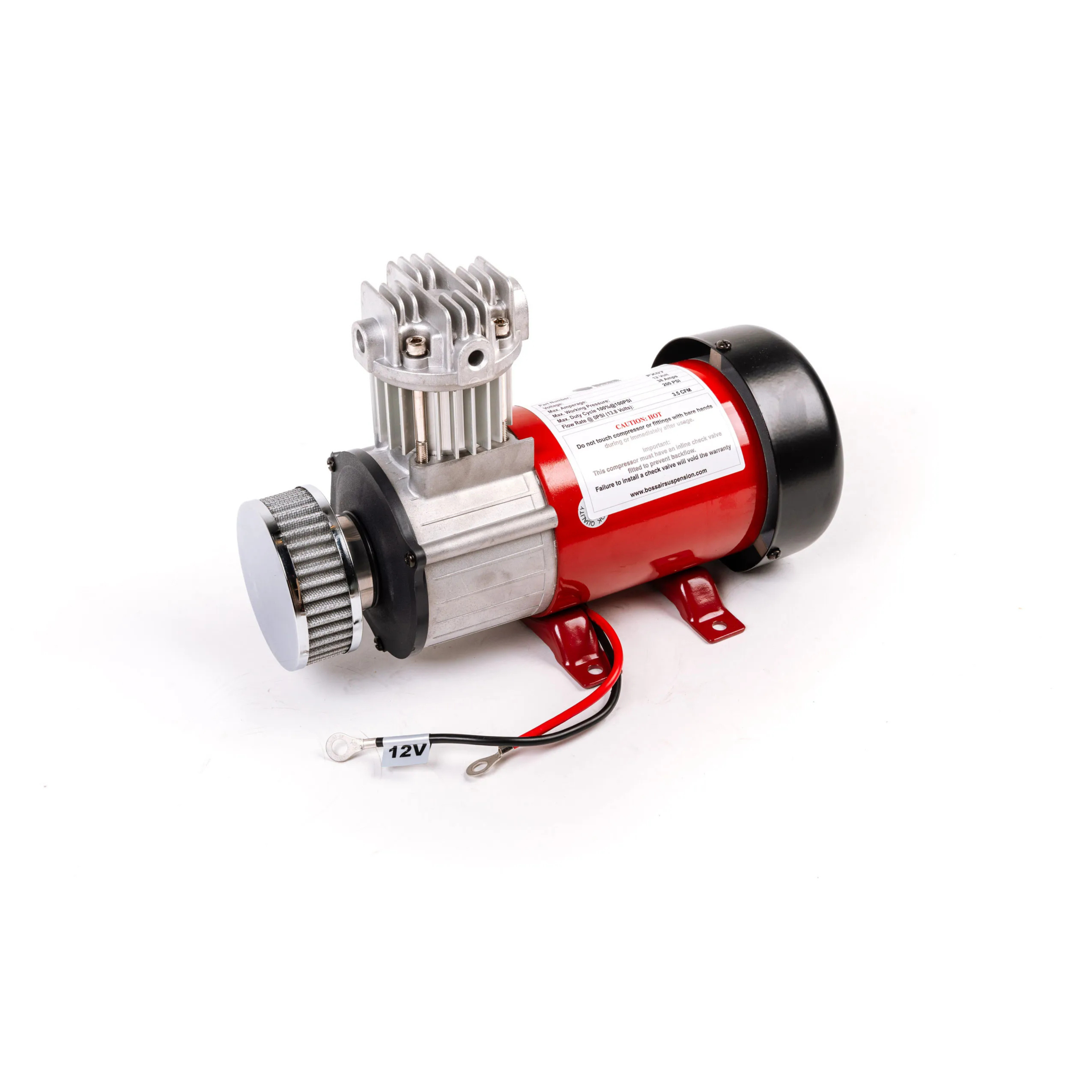Boss Air PX07 12V 3/4 HP Air Compressor Package 3.5cfm | Boss Air Suspension