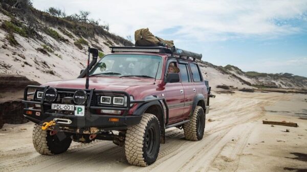 JTX Lighting 4×6″ LED Headlights - 4 Lights for Toyota Landcruiser 80 Series | JTX Lighting