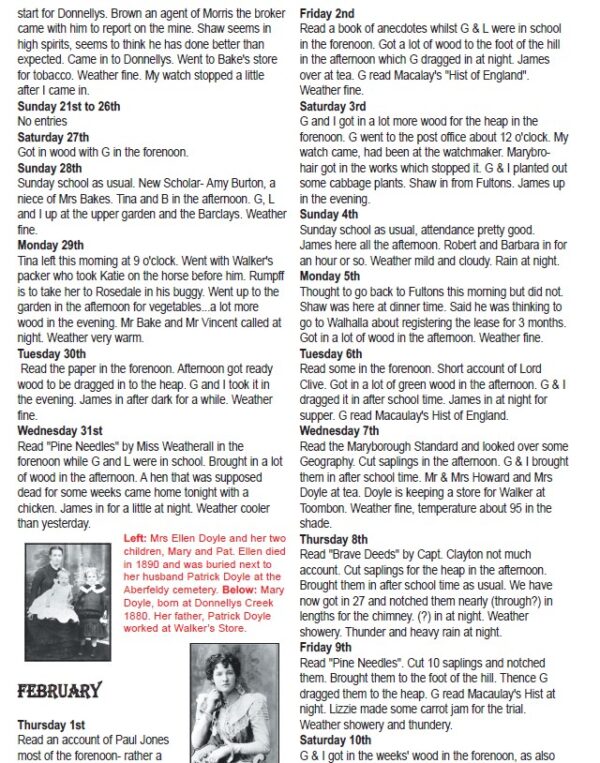 Gippsland Revisited - A pilgrimage to a mother’s grave at Edward’s Reef & Fulton's Creek- The Diary of Gilbert Smith | Adventurer Maps