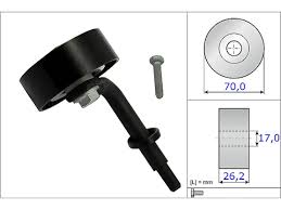 BMW M57N Belt Tensioner Pulley - INA 11287807021 | INA