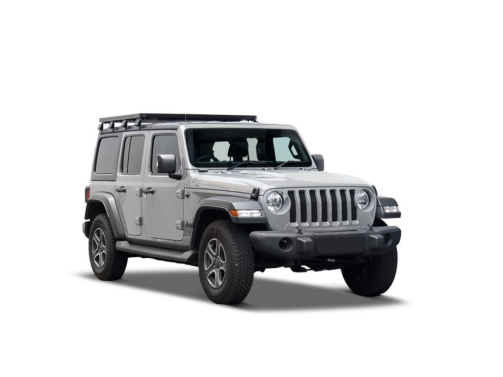Jeep Wrangler 4xe (2021-Current) Slimline II 1/2 Roof Rack Kit | Front Runner