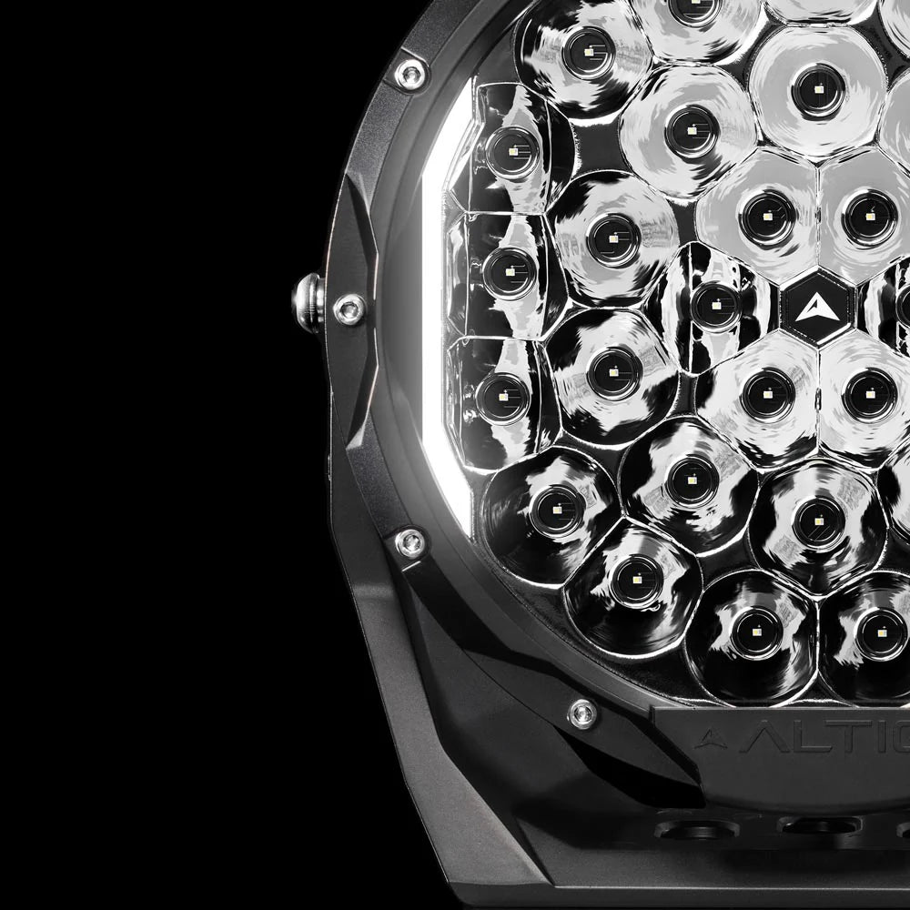 ALTIQ™ Rouge 8.5" MK3 - LED Driving Lights - Pair Cosmic Black | ALTIQ