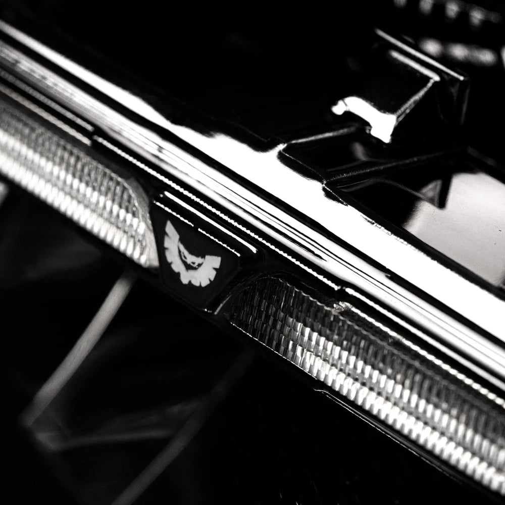 STEDI 5.75 inch Black Homage LED Headlight - detail