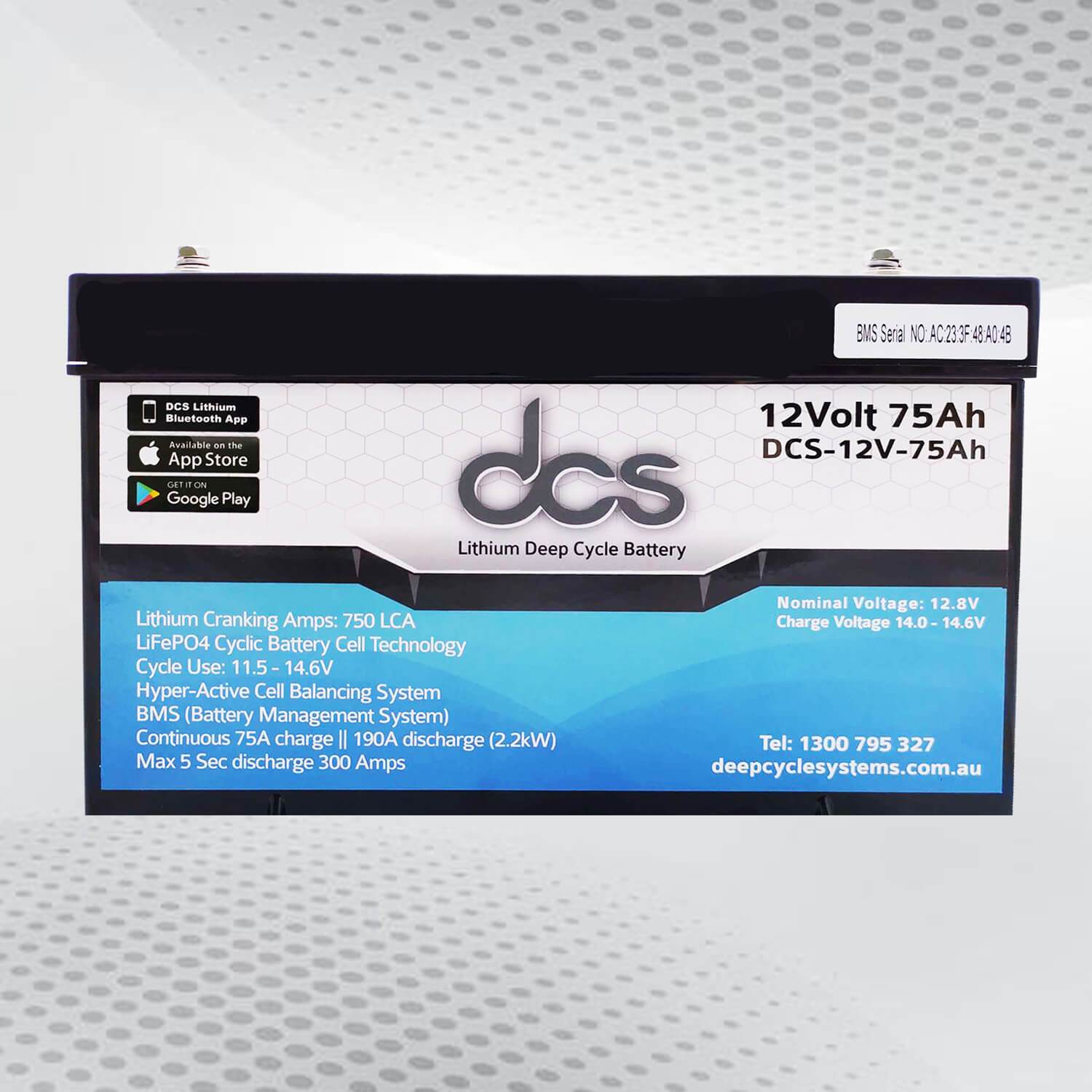 DCS 12V 75AH (LITHIUM) Deep Cycle Systems | Deep Cycle Systems