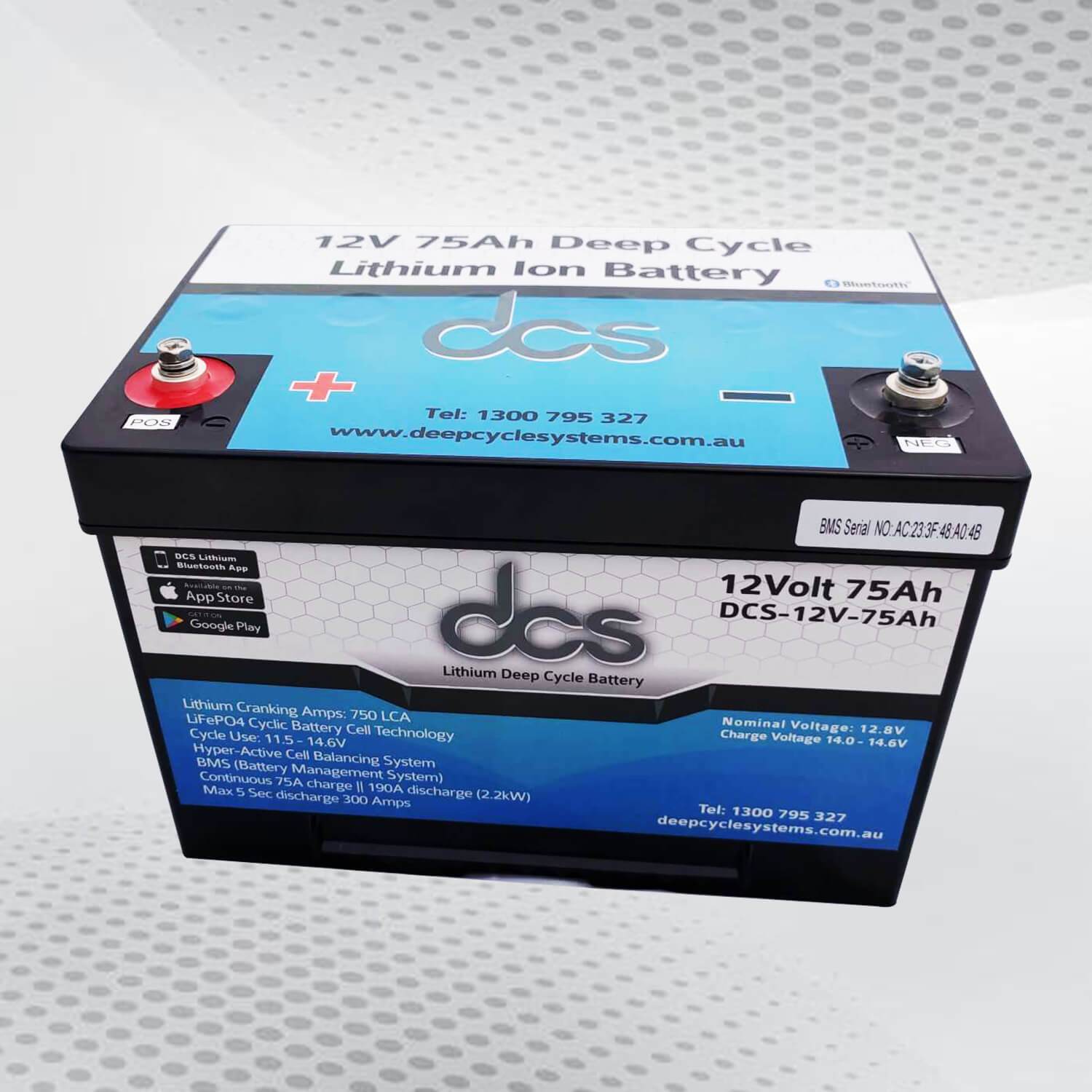 DCS 12V 75AH (LITHIUM) Deep Cycle Systems | Deep Cycle Systems