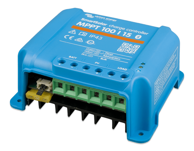 Victron Energy SmartSolar MPPT 100/15 (12/24-15A) Bluetooth Solar Charge Controller | Victron Energy