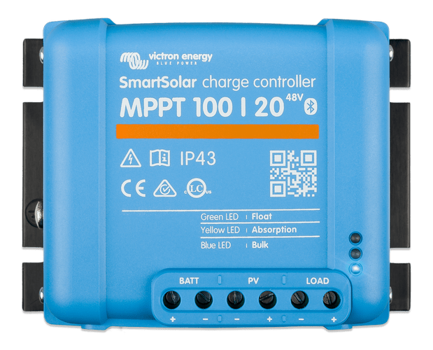 Victron Energy SmartSolar MPPT 100/20 (Up to 48v-20A) Bluetooth Solar Charge Controller | Victron Energy