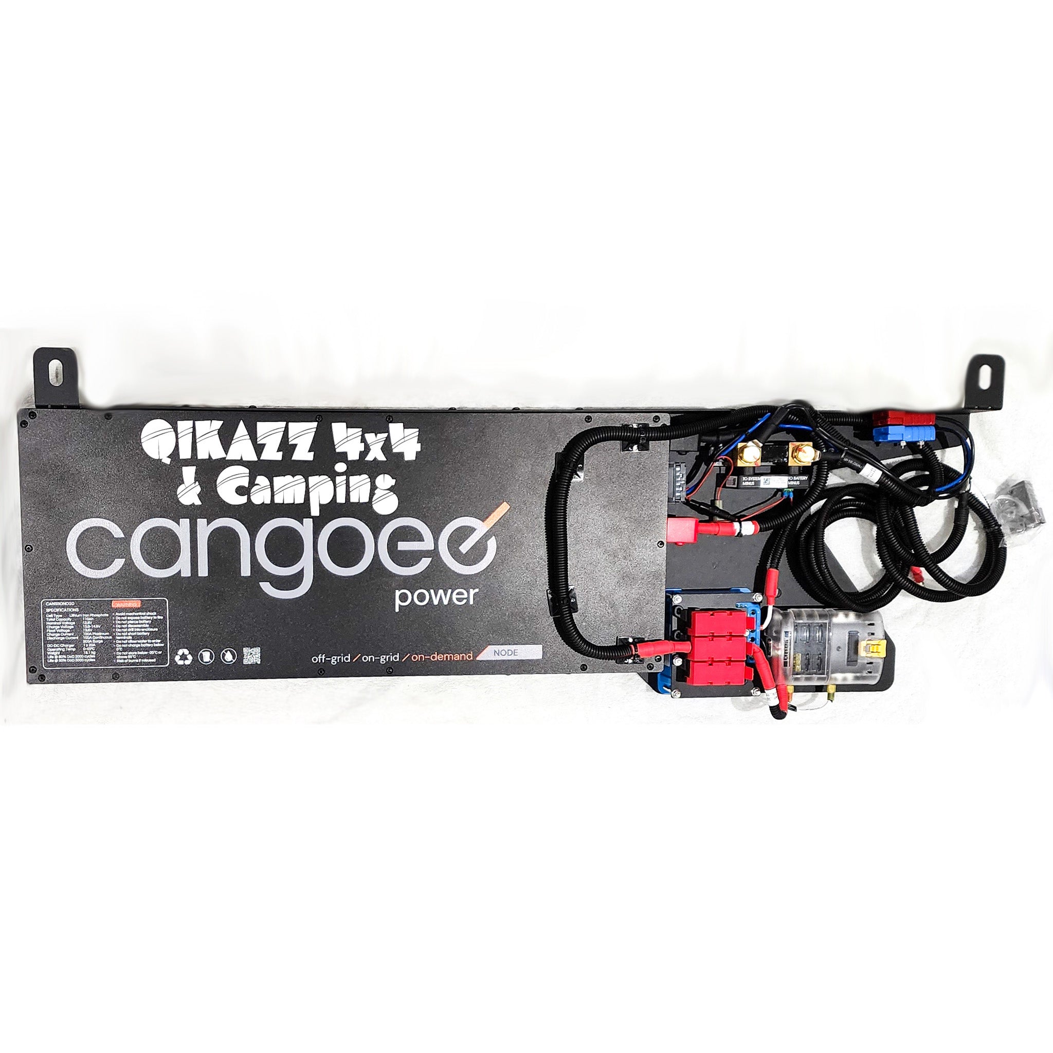 Cangoee 110AH Lithium Dual Battery DIY Kit for Nissan Patrol Y62 Under Rear Floor | Cangoee