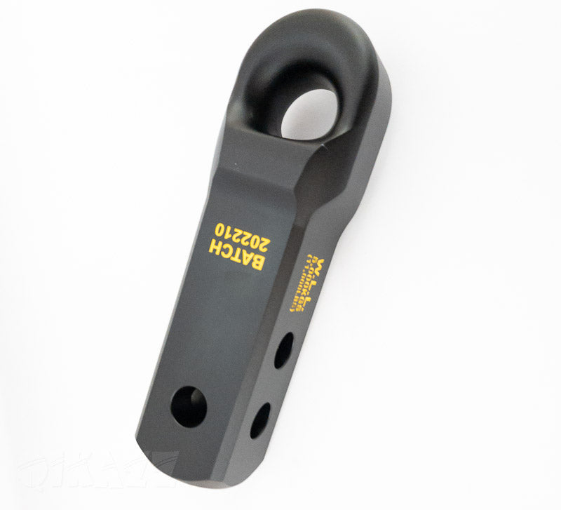 Roadsafe 4wd Alloy Recovery Hitch - Black - Soft Shackle Compliant