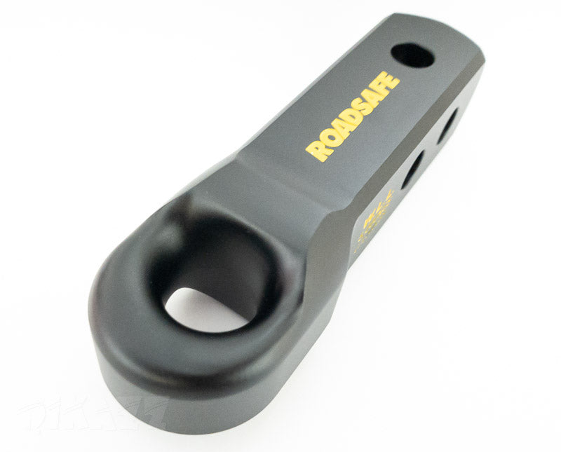 Roadsafe 4wd Alloy Recovery Hitch - Black - Soft Shackle Compliant