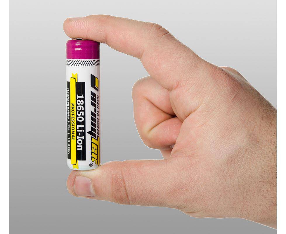 Armytek 18650 3500mAh Li-Ion Rechargeable Protected Battery | Armytek