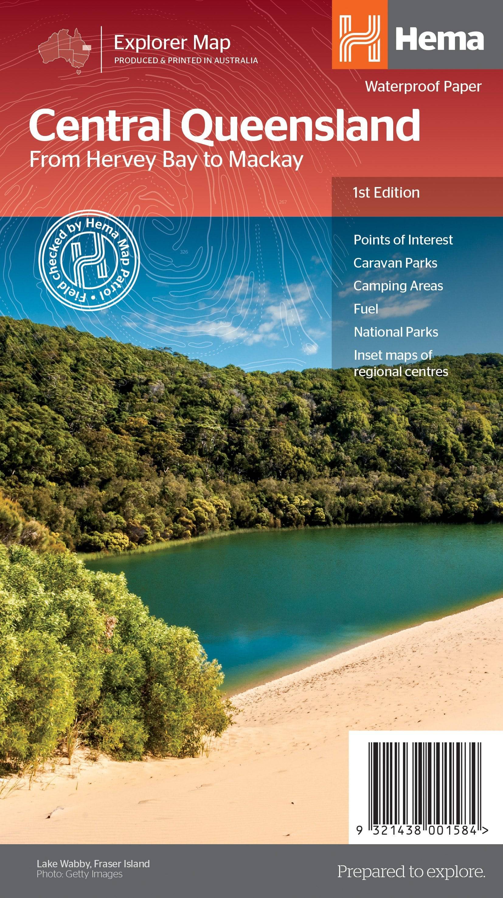 Hema Central Queensland Map | Hema