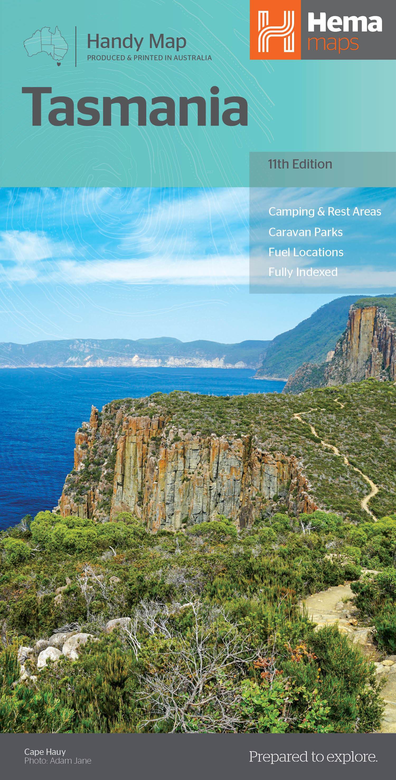 Hema Tasmania Handy Map | Hema
