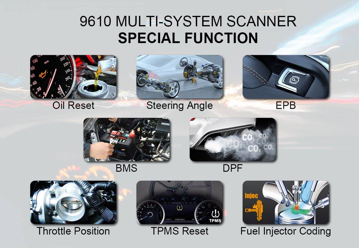 Autophix 9610 OBDII+VAG PRO Professional Diagnostic Tool | Autophix