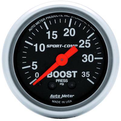 Autometer Water, Boost, EGT Gauge Kit | Autometer