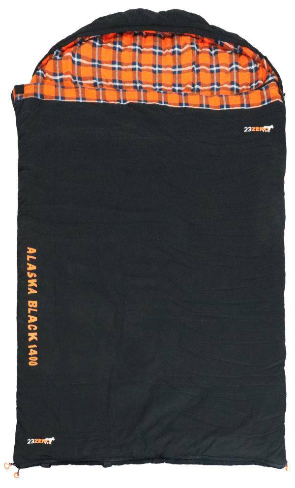 23Zero Alaska Black Sleeping Bag 1400 -10c | 23Zero