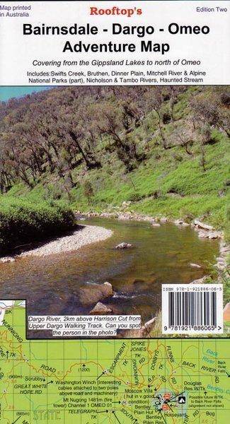 Rooftop's Bairnsdale Dargo Omeo Adventure Map | Rooftop